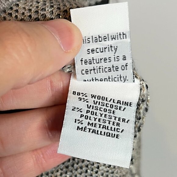 Diane Von Furstenberg patterned wool blend sweater - Picture 5 of 6